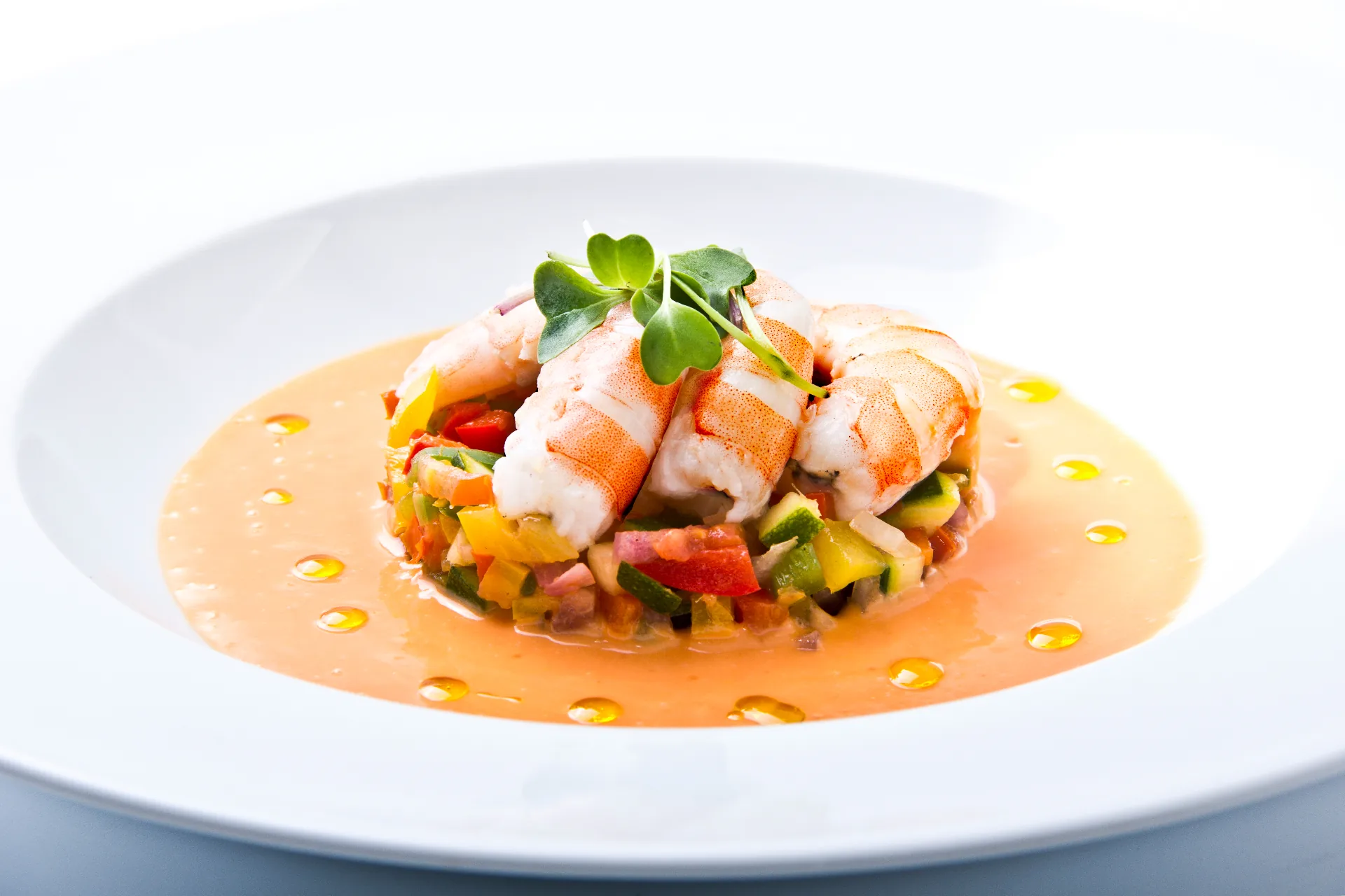 Plato gastronómico elaborado en la cocina propia de Finca Solimpar