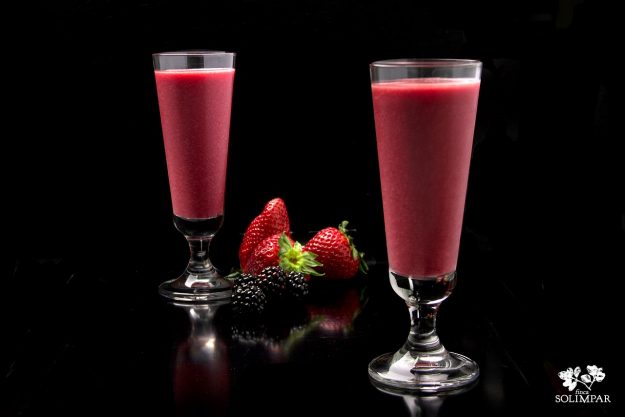 Sorbete de Frutos Rojos y Vermouth